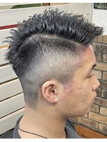 ヴェルゴ(vellgo)&nbsp;短髪と合う！ツイストパーマ！