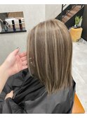 ハイライト/セミロング/ロング/20代/30代/40代/50代/ボブ#J564