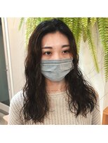 アクセヘアー 町田(acce hair)&nbsp;ロングヘアゆるウェーブパーマ