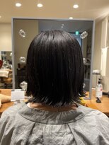 クローゼット 新宿(closet)&nbsp;外ハネボブ/ペールベージュ[髪質改善/ヘッドスパ白髪染め/新宿】