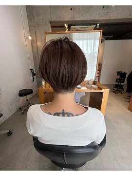 アルベリーヘアーアンドスパ 掛川中央店(ALBELY hair&spa) ツーブロショートボブ