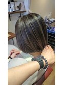 コントラストハイライト×ホワイトベージュ