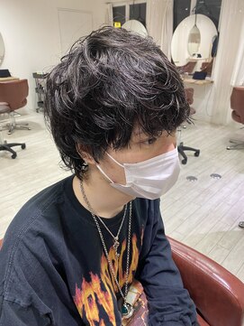 ビードロ 吉祥寺店(vi dro) 【お客様スタイル】メンズウルフ×ウルフパーマ♪