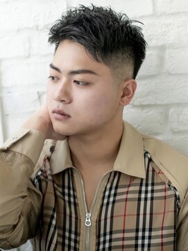 アールプラスヘアサロン(ar+ hair salon) ワイルドアップバングベリーショート