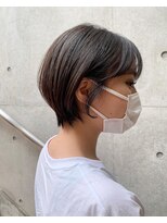 ウノプリール 西梅田ハービスプラザ店(uno pulir)&nbsp;丸みが可愛い耳掛けショート【新里】