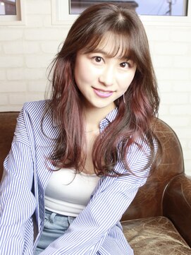 アヴァン(avant) 〈avant〉ピンクのインナーカラー　ヨシンモリ