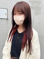 ヘアーデザイン アルエ(HAIR×design ARUE) 【YUGO】インナーレッド