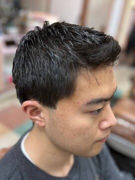 アポロカットステージ 相模大野店 アップバング/ツーブロックマッシュ<理容室>[メンズ/相模大野]