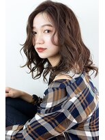 オーバーヘアー 尼崎店(over hair)&nbsp;【over hair】 エアリーウェーブスタイル