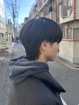 オムファミーユラグ(homme, famille raugh) 美シルエットマッシュウルフ