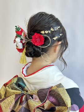 ヘア イノウエ HAIR INOUE 成人式ヘアセット