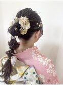 成人式ヘアセット