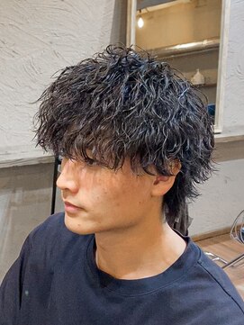 ミオ ベガ(Mio'' VEGA) 【京都パーマ】襟足あり波巻きパーマ