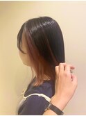 インナーカラー/イヤリングカラー/髪質改善ケアカラー
