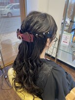 ネバーランド 平成店(NEVER LAND)&nbsp;ハーフアップセット/結婚式お呼ばれセット