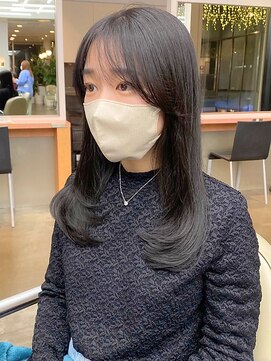 ディフィーノ 青山(DIFINO) 【DIFINO 青山】ブリーチなし透明感カラー/グレージュ