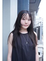 シィーム(cime) 顔周りレイヤーカット 韓国風