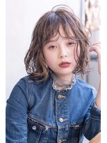 ロイド(Lloyd)&nbsp;【Lloyd】大宮　エアリーミディ×ミルクティーブラウン