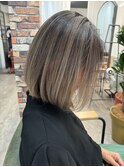 『京都ルーナ』バレイヤージュ ペールベージュ 30代40代50代60代