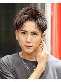 スパイキーアップバング