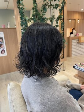 アドラーブル 長岡リップス旭岡店(adorable) ツヤヘルシースタイルくせ毛風カール