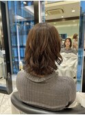 ボブパーマ/プードルパーマ/コテ巻き風パーマ/結べるボブ