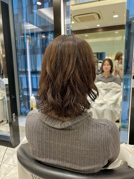 アピッシュ ギンザ(apish ginza) ボブパーマ/プードルパーマ/コテ巻き風パーマ/結べるボブ