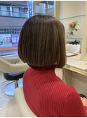 40代50代60代白髪ぼかし脱白髪染め似合わせショートボブ