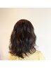 似合わせカット＋エアウェーブパーマ＋ケアカラー(OLAPLEX)＋ReFa VEENA