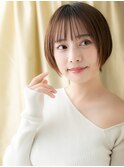 シースルーバング似合わせカット刈り上げショートY浦和30代40代