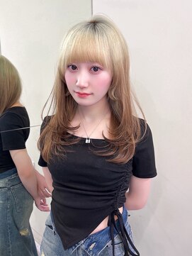 ユー(juu.) 面長さん必見！韓国顔周りで小顔効果大