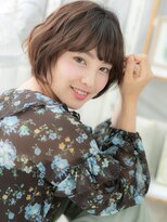 モッズヘア 越谷(mod's hair)&nbsp;グレーベージュ大人かわいい小顔ボブパーマh4越谷20代30代40代