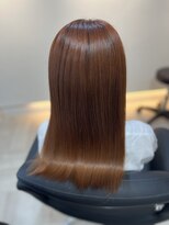 エフフォーユアヘアー 北方店(F for your hair) オレンジブラウン