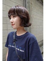 ユルクメゾンシティ 名古屋(JURK MAISON CITY)&nbsp;【ami style】外国人パーマ　ボブパーマ　ブラウンカラー　ボブ