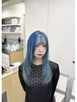 ディジョン(Dijon) 韓国顔まわりレイヤーカットグレージュオリーブベージュブラウン