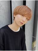 ミルクティーブラウン似合わせカットボーイッシュショート