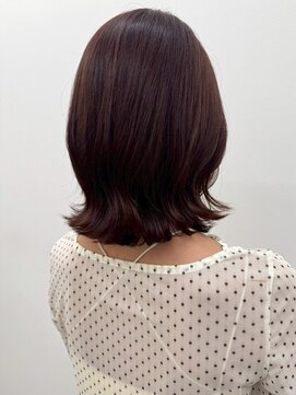 アルファ(alpha) 大人ガーリー/ダークアッシュ/似合わせカット/ミディアムレイヤ