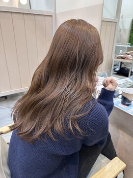 シダ(sida) ブリーチなしダブルカラー「ベージュブラウン」