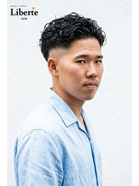 リベルテ グリット(Liberte Grit) 心斎橋メンズ◎色気フェードスパイラルパーマオールバック大人