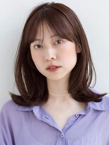 ラフ フロム ガーデン(Laf from GARDEN)&nbsp;くびれミディアム/レイヤー/顔周り/小顔/ベージュ/20代30代