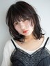 【 小顔見え♪ 】顔まわりレイヤーカット＋KERASTASE TR