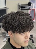 強めシャドウパーマ
