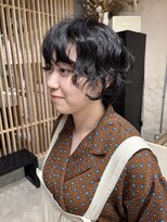 ジンカ(JINKA)&nbsp;前髪ありショートパーマ
