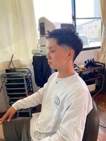 剪 アップバング