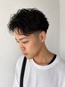 【理想のデザインと頭皮ケア◎】メンズカット+パーマ+プチスパ¥14,850→