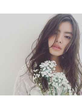 ヘアーラウンジ エゴ(Hair Lounge EGO) ショコラベージュの大人色気ふわミディ☆武蔵新城