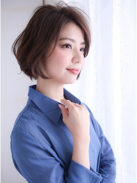 パシフィックダズールコパン(Pacific Dazzle copain) 「Pacific Dazzle」海口 大人可愛い 小顔 ショートボブ サイド