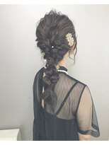 ピエドプールポッシュ(PiED DE POULE POCHE)&nbsp;＊ arrange hair ＊  ×  編みおろし