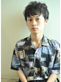 クセ毛風ショート