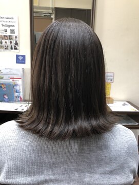 リッツファミリーズピコ めがね橋店(RIT FAMILYZ PIKO) インナーカラー☆ブルージュ